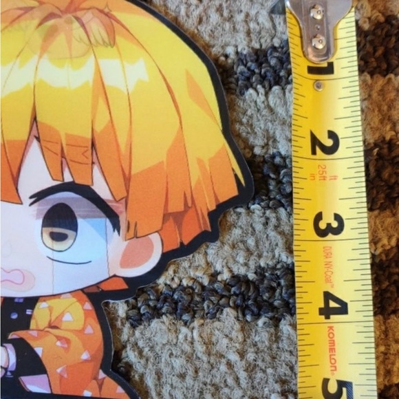 Demon Slayer Zenitsu Motion Sticker Japanese Anime - Picture 2 of 4